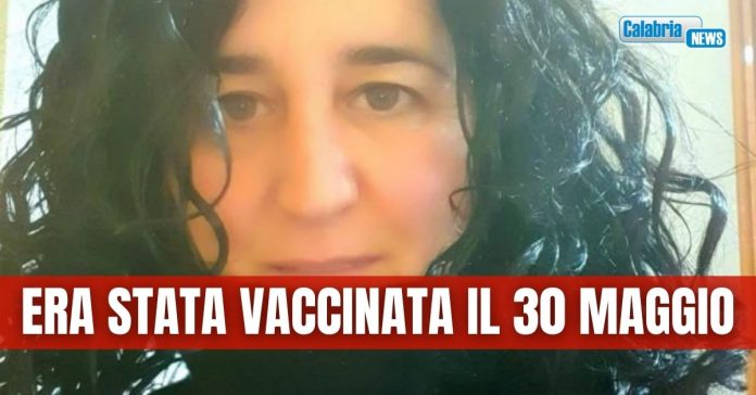 morta a Verzino dopo vaccino Astrazeneca