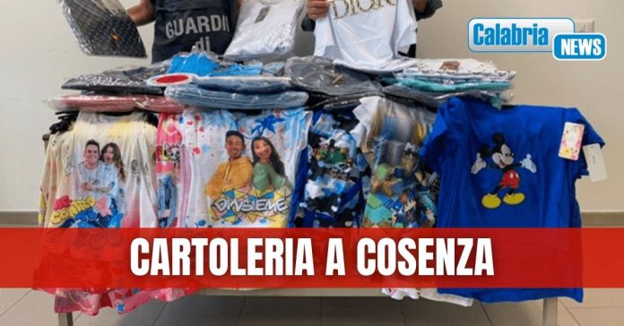 prodotti contraffatti a Cosenza