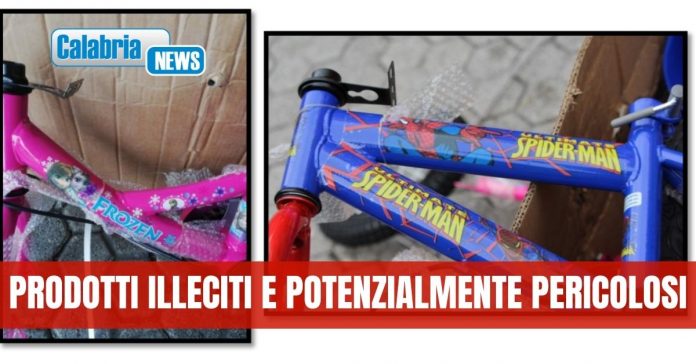 ADM Gioia Tauro bici contraffatte