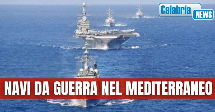 navi guerra Mediterraneo
