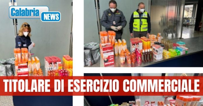 Sequestro cosmetici Aeroporto internazionale di Lamezia Terme
