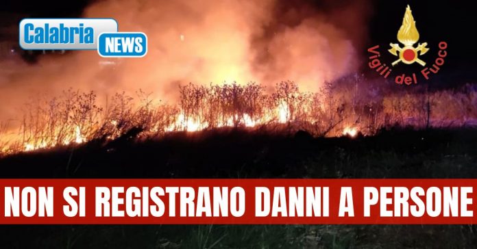 Incendio Comando Legione Carabinieri Calabria