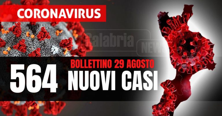 Covid Calabria: Nessuna vittima ma salgono ricoveri (+3) e intensive (+1). Pochi tamponi, meno di 3mila