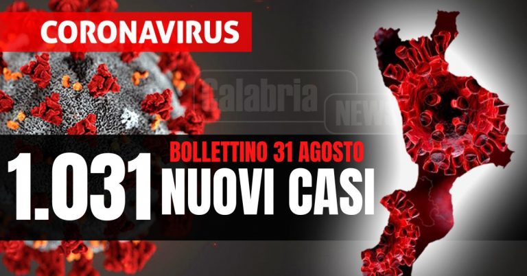 Covid Calabria: Ci sono sei morti, calano ancora ricoveri e intensive. Esaminati 5.418 tamponi, tasso al 19,03%