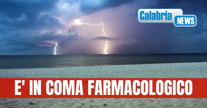 Fulmine in spiaggia