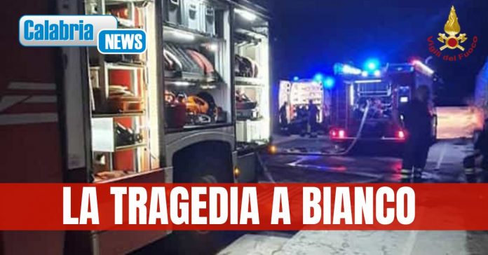 Incendio a Bianco