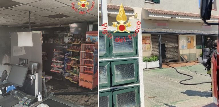 Incendio divampa all’interno di un supermercato a Roccella Jonica: Vigili del fuoco evitano il peggio