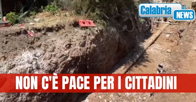 Lamezia, nuova rottura sulla condotta dell’acquedotto Sambuco: A secco l’intera area di Sambiase