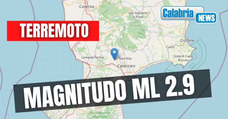Calabria ballerina, scosse in provincia di Catanzaro: La prima a Conflenti e poi a Marcellinara