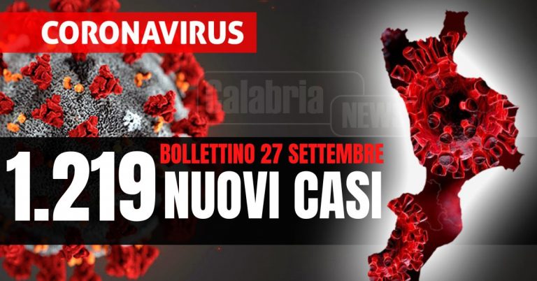 Covid Calabria: Un morto nel Cosentino, sostanzialmente stabili ricoveri e intensive. Schizza tasso positività al 22,5%