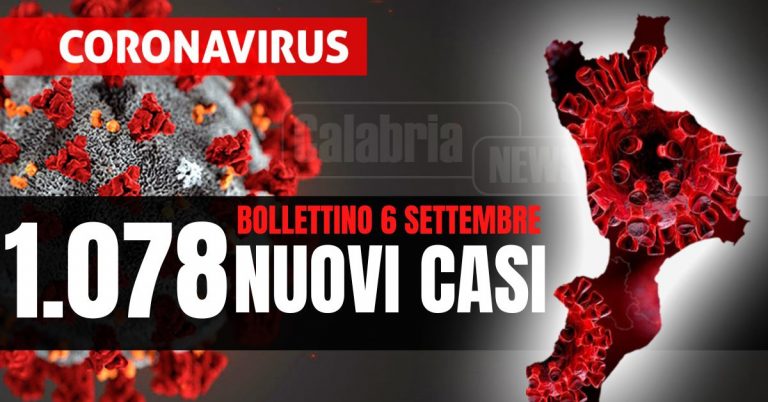 Covid Calabria: Tre vittime, su ancora i ricoveri (+7) intensive a -1- Tasso positività al 16,7%
