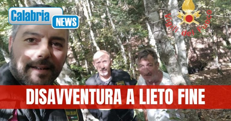 Va a cercare funghi ma si perde nei boschi dell’Aspromonte: 75enne soccorso dai Vigili del fuoco