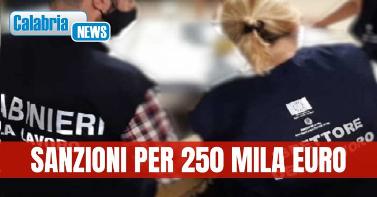 Lavoro, controlli a 45 esercizi nel Reggino: per 16 scatta sospensione attività, trovati 47 dipendenti in nero