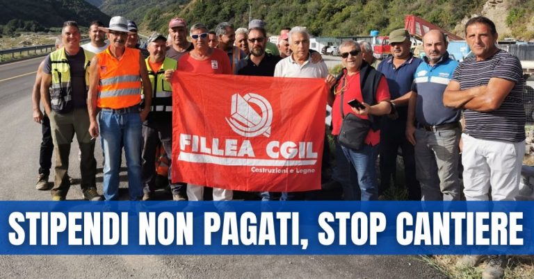 Longobucco-Mare: Lavoro: protesta dipendenti imprese impegnati in costruzione strada