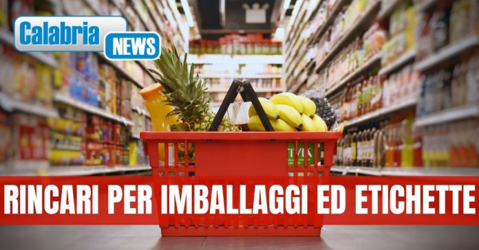 Rincari spesa Calabria Coldiretti