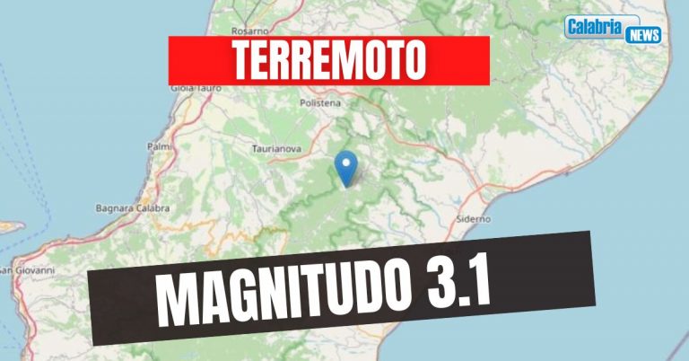 La scossa a 5 chilometri da Antonimina registrata dalla sala sismica dell’Ingv di Roma