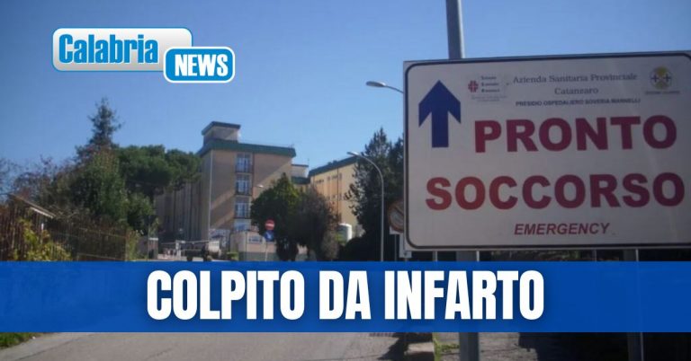 Da Soveria Mannelli un caso di buona sanità: la tempestività del primo soccorso decisiva per salvare un 55enne