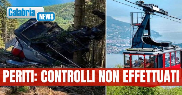 Mottarone: il 68% della fune era già rotta prima della tragedia. Nella strage morti anche due fidanzati calabresi