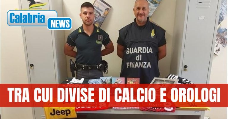GdF sequestra diversi materiali contraffatti: due denunciati