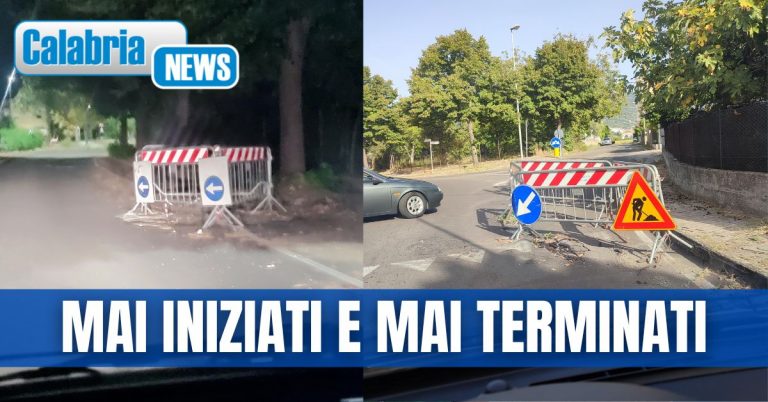 Il mistero dei lavori in corso a Lamezia Terme