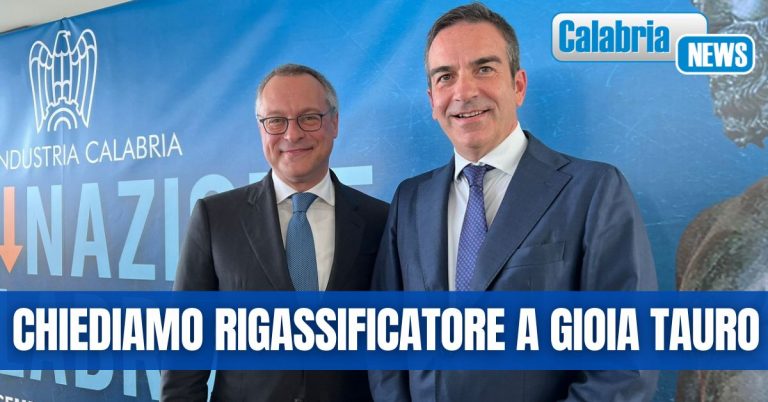 Assemblea Unindustria, Occhiuto: Calabria hub del Paese sul Mediterraneo, preziosa attenzione Bonomi