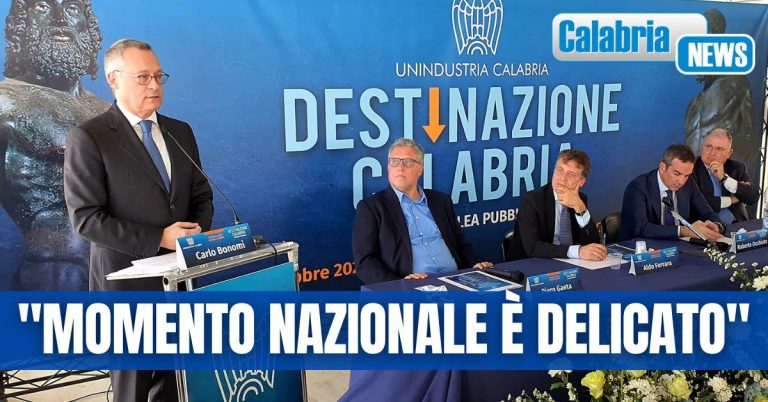 Reggio Calabria, Bonomi (Pres. Unindustria): Il nuovo governo deve essere autorevole, europeista e atlantista