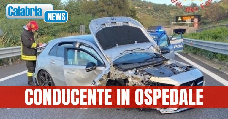Marcellinara, incidente d’auto autonomo sulla SS 280 in direzione Lamezia Terme
