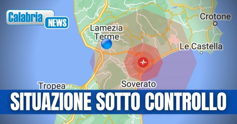 Terremoto: Occhiuto, situazione sotto controllo e costantemente monitorata