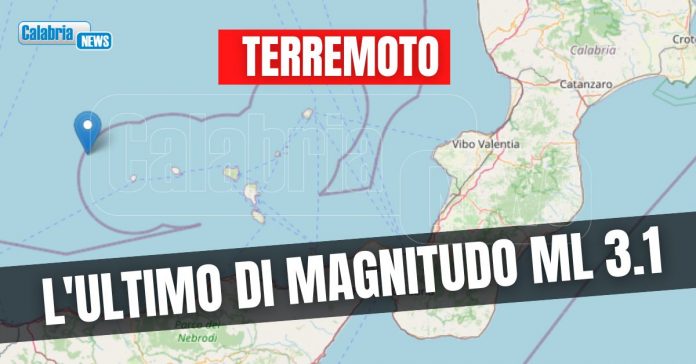 Terremoto tirreno mare