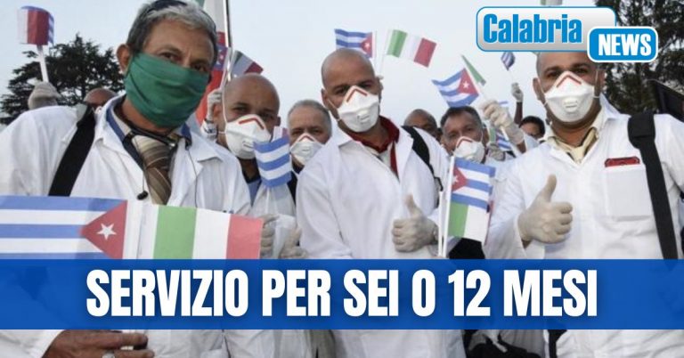 I primi medici cubani andranno nel Reggino e l’Asp cerca strutture alberghiere dove ospitarli: ecco dove