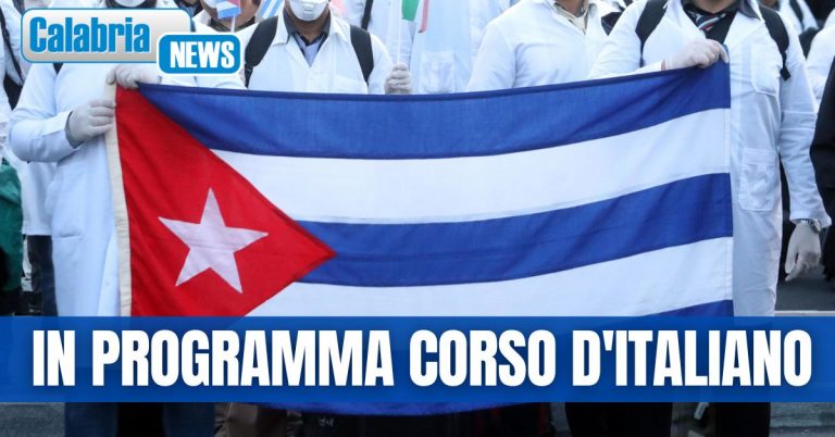 Il 25 Ottobre previsto l’arrivo dei primi 54 medici cubani in Calabria