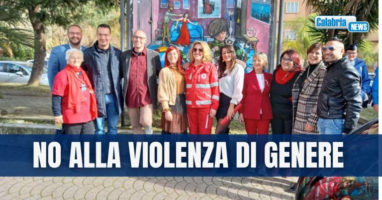 Flash mob contro la violenza sulle donne a Lamezia Terme