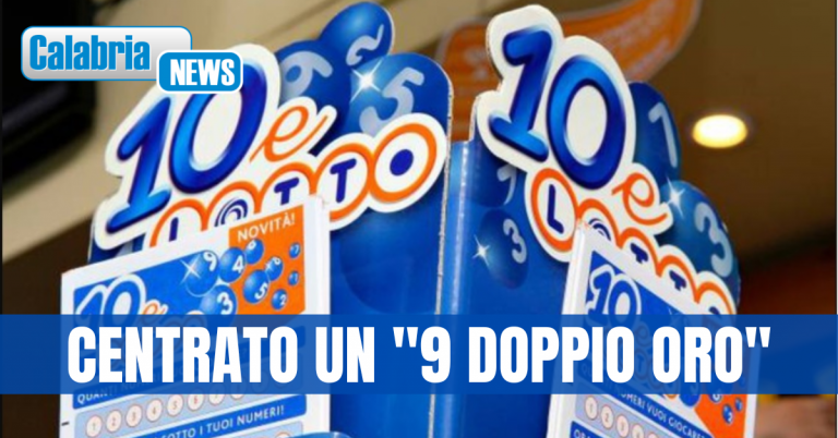 Corigliano-Rossano: vinti 500mila euro al “10eLotto”