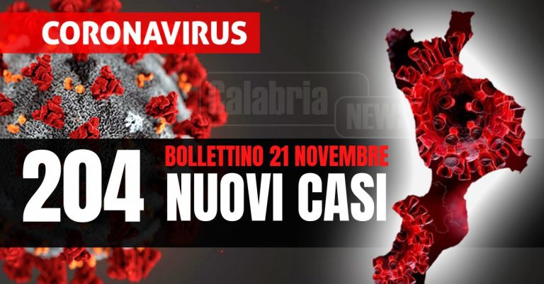 Covid Calabria: Tre vittime, intensive in calo (-2) ma salgono i ricoveri (+8). Pochi tamponi, tasso positività al 13,5%