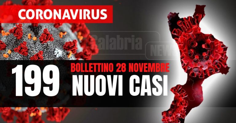 Covid Calabria: 3 vittime, intensive in calo (-1) ma salgono i ricoveri (+12). Pochi tamponi, tasso al 12,8%