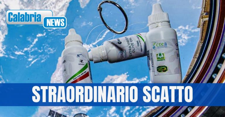 Boccette di olio EVO della Calabria nello spazio, Occhiuto: “Spaziale!”