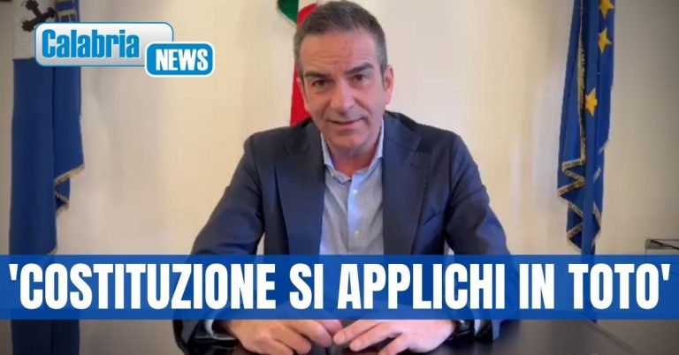 Autonomia differenziata, Occhiuto: niente pregiudizi ma serve uniformità, la spesa storica danneggia il Sud