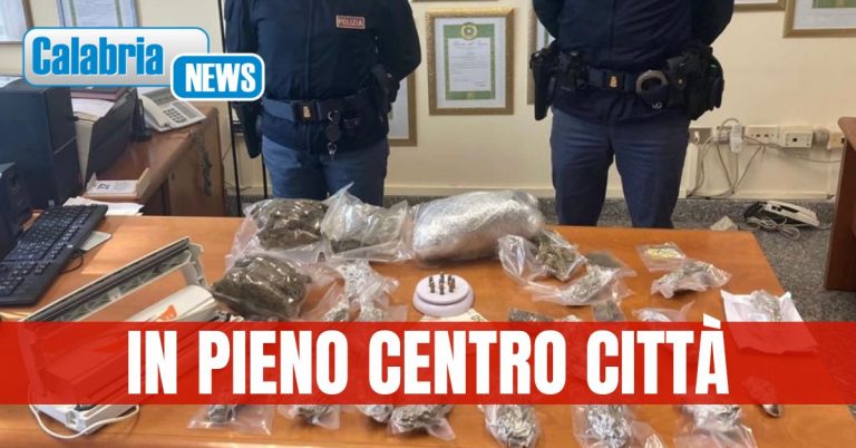 Più di 2 kg di droga in casa: arrestato un uomo a Vibo