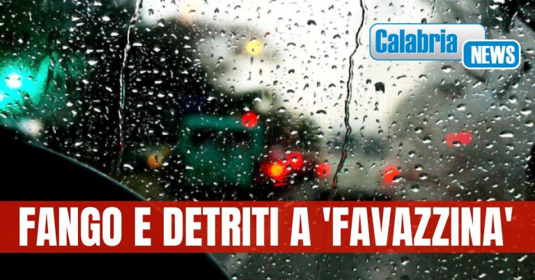 Causa maltempo chiusa temporaneamente la SS 18 Tirrenica in provincia di Reggio Calabria