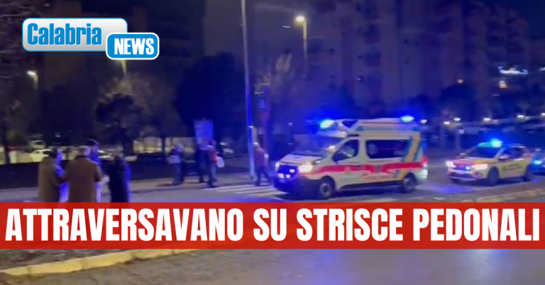 Cosenza, investite due anziane in viale Cosmai: ricoverate in prognosi riservate all’Annunziata