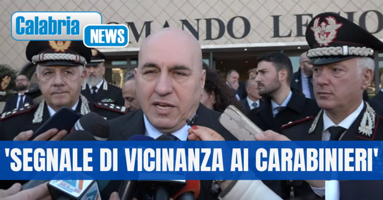 Il ministro della difesa Crosetto in Calabria: c’è da imparare da questi uomini che lottano contro la ‘ndrangheta