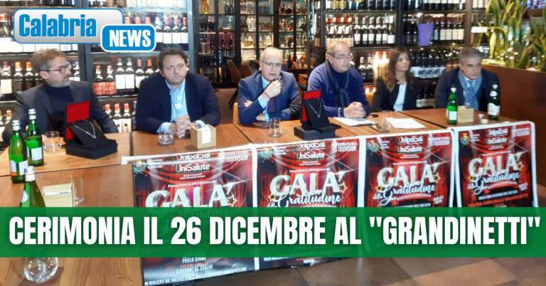 Lamezia, presentata la 13ma edizione del “Galà della Gratitudine”: ecco tutti i riconoscimenti