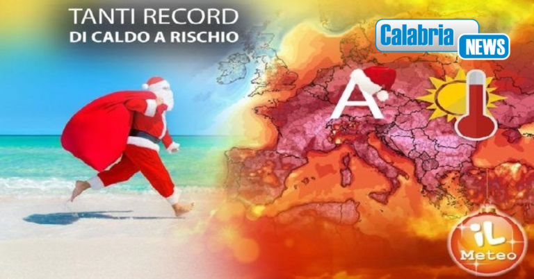 Natale 2022 e caldo, tanti record a rischio in alcune città: ecco le previsioni meteo per i prossimi giorni