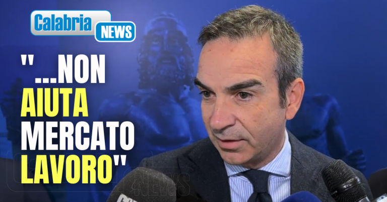 Reddito di cittadinanza, Occhiuto: i 5 Stelle l’hanno fatto ritenere come posto fisso