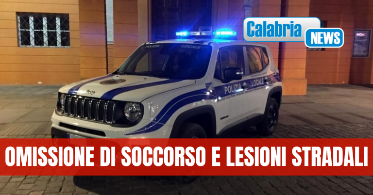 Reggio, si è costituito il pirata della strada che venerdì ha investito un’anziana a Catona: denunciato