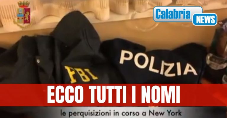 VIDEO-Blitz anti-‘ndrangheta: le mani delle cosche Crotonesi anche su Manhattan, 18 arresti