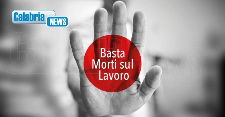 In Italia 909 morti sul lavoro in primi 10 mesi 2022.  La Calabria tra le Regioni con decessi in aumento
