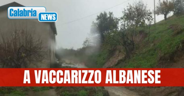 Maltempo: frazione comune del Cosentino isolata da ieri