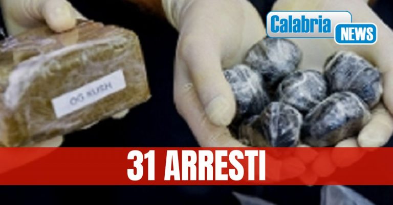 VIDEO-Operazione della polizia a Catania: scoperto un traffico di stupefacenti tra Calabria e Sicilia