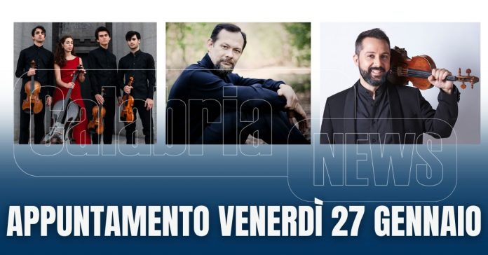 Quartetto Eos, Davide Alogna ed Enrico Pace